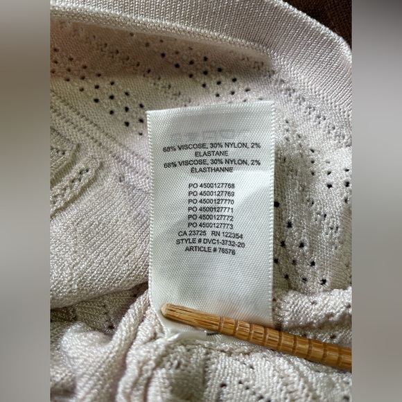 Babaton Pointelle Crop Tank - Picture 7 of 9